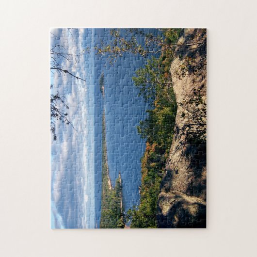 Uitzicht van suikerwerk legpuzzel (Verticaal)