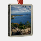 Uitzicht van suikerwerk metalen ornament (Rechts)