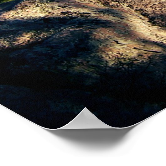 Uitzicht van suikerwerk poster (Hoek)