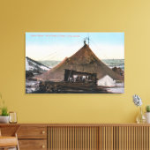 Uitzicht van Swift Water Bill's Dump Canvas Afdruk (Insitu (Woonkamer))