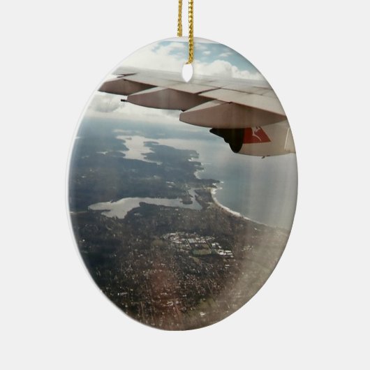 Uitzicht van Sydney Keramisch Ornament (Rechts)