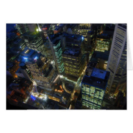 Uitzicht van Sydney Tower Card