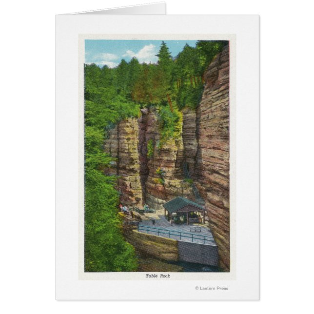 Uitzicht van Table Rock (Voorkant)