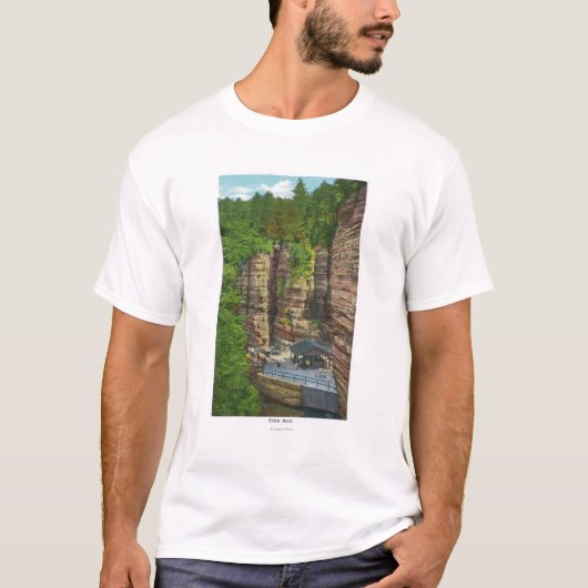 Uitzicht van Table Rock T-shirt (Voorkant)