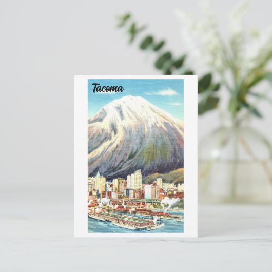  Uitzicht van Tacoma, Briefkaart (Staand voorkant)