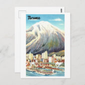  Uitzicht van Tacoma, Briefkaart (Voorkant / Achterkant)