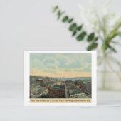Uitzicht van Tacoma, Vintage van Washington Briefkaart (Staand voorkant)