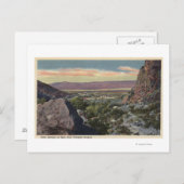 Uitzicht van Tahquitz Canyon Briefkaart (Voorkant / Achterkant)