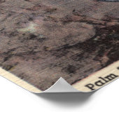 Uitzicht van Tahquitz Canyon Poster (Hoek)