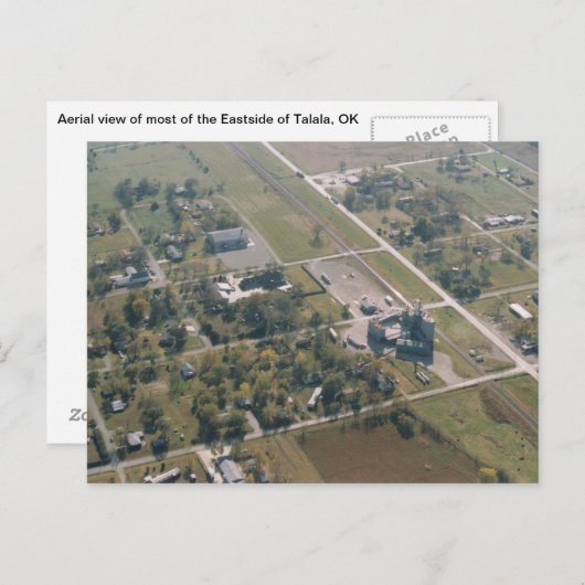 Uitzicht van Talala, oké Briefkaart (Voorkant / Achterkant)