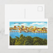 Uitzicht van Tampa, Florida, Briefkaart (Voorkant / Achterkant)