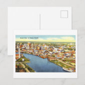 Uitzicht van Tampa, Florida, Briefkaart (Voorkant / Achterkant)