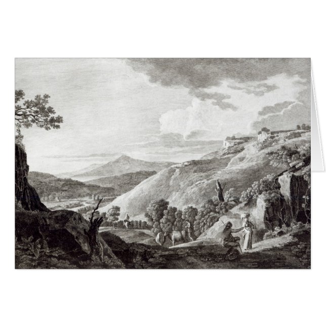 Uitzicht van Tarquinia en Corneto (Voorkant Horizontaal)