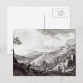 Uitzicht van Tarquinia en Corneto Briefkaart (Voorkant / Achterkant)