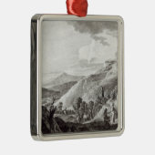 Uitzicht van Tarquinia en Corneto Metalen Ornament (Rechts)