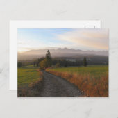 Uitzicht van Tatras uit het Poster van Spanje Briefkaart (Voorkant / Achterkant)