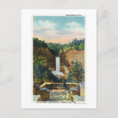 Uitzicht van Taughannock-Herfsten # 2 Briefkaart (Voorkant)