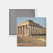 Uitzicht van Temple E, c.490-480 BC Magneet (Voorkant / Achterkant)