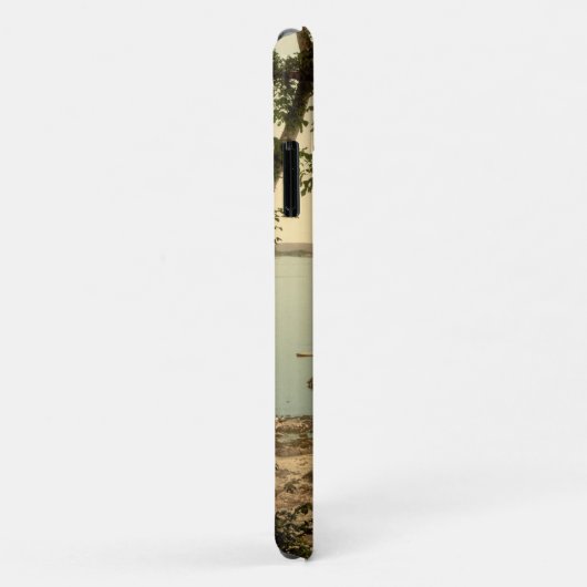 Uitzicht van Tenby, Pembrokeshire, Wales Case-Mate iPhone Case (Achterkant/rechts)