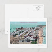 Uitzicht van Tent City uit Hotel del Coronado Briefkaart (Voorkant / Achterkant)