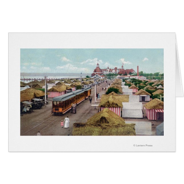 Uitzicht van Tent CityCoronado Beach, CA (Voorkant Horizontaal)