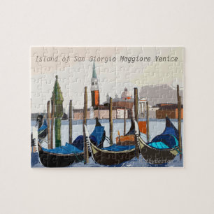 Uitzicht van Tethered Gondolas vanaf St Marks Squa Legpuzzel