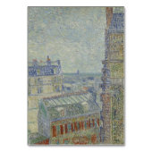 Uitzicht van Theo's appartement door Vincent Van G Kaart (Achterkant)