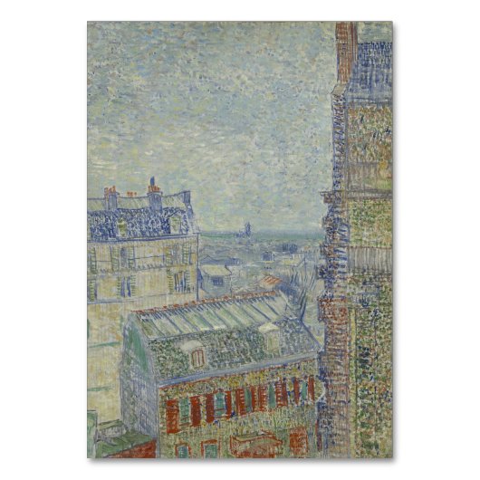 Uitzicht van Theo's appartement door Vincent Van G Kaart (Voorkant)