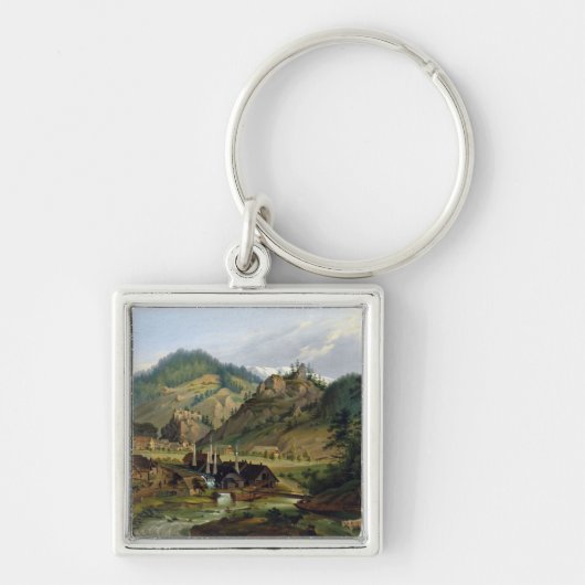 Uitzicht van Thörl Sleutelhanger (Voorkant)