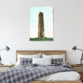 Uitzicht van Tilton's Tower Canvas Afdruk (Insitu (Slaapkamer))
