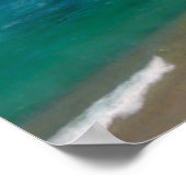 Uitzicht van toeristen vanuit de lucht die op een  poster (Hoek)