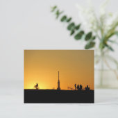 Uitzicht van Tokyo Skytree: Edogawa Riverbank Briefkaart (Staand voorkant)