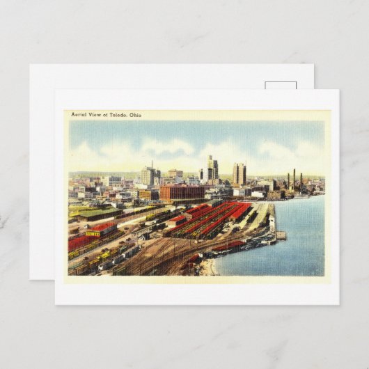  Uitzicht van Toledo, Briefkaart (Voorkant / Achterkant)