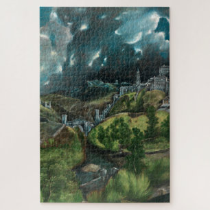 Uitzicht van Toledo - El Greco Legpuzzel