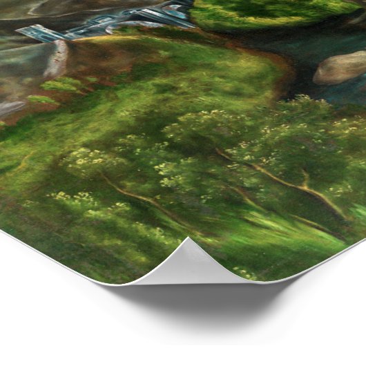 Uitzicht van Toledo | El Greco | Poster (Hoek)