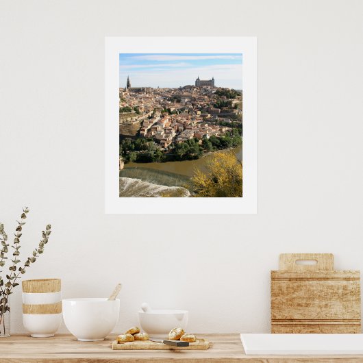 Uitzicht van Toledo Poster (Keuken)