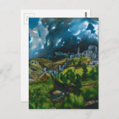 Uitzicht van Toledo van El Greco (1599) Briefkaart (Voorkant / Achterkant)