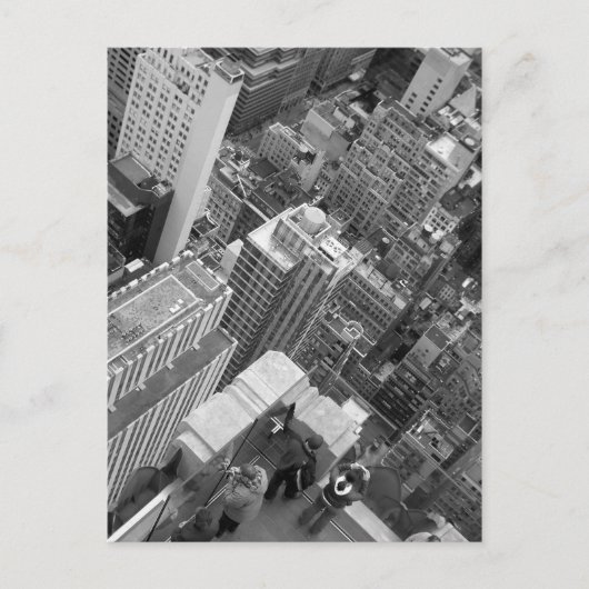 Uitzicht van Top van de Rock NYC Briefkaart (Voorkant)