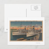 Uitzicht van Toronto en Kingston op de St. Lawrenc Briefkaart (Voorkant / Achterkant)