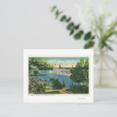 Uitzicht van Toronto Steamer Briefkaart (Staand voorkant)