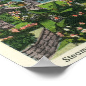 Uitzicht van Toronto Steamer Poster (Hoek)