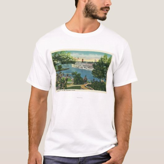 Uitzicht van Toronto Steamer T-shirt (Voorkant)
