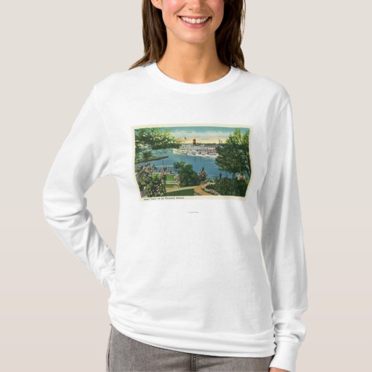 Uitzicht van Toronto Steamer T-shirt (Voorkant)