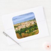Uitzicht van Torres del Rio Vierkante Sticker (Envelop)