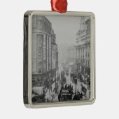 Uitzicht van Tottenham Court Road, c.1885 Metalen Ornament (Rechts)