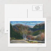 Uitzicht van Tuckermans Ravine Briefkaart (Voorkant / Achterkant)