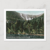Uitzicht van Tuckermans Ravine, Mt. Washington Briefkaart (Voorkant)