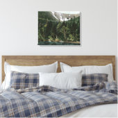 Uitzicht van Tuckermans Ravine, Mt. Washington Canvas Afdruk (Insitu (Slaapkamer))