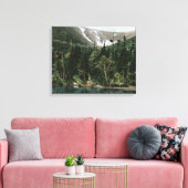 Uitzicht van Tuckermans Ravine, Mt. Washington Canvas Afdruk (Insitu (Woonkamer))