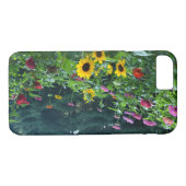 Uitzicht van tuinbouw- zonnebloem, appelwijn, kosm Case-Mate iPhone case (Achterkant (Horizontaal))